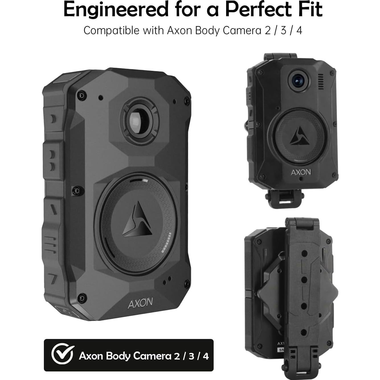 Soporte de Cámara Molle WEIGUZC para Axon Taser Body Camera 2/3/4
