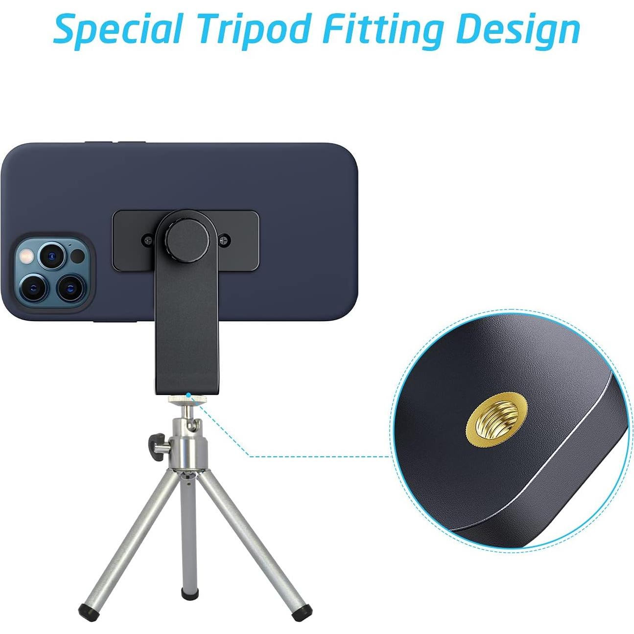 Soporte Magnético para Trípode WixGear Adaptador para Teléfonos