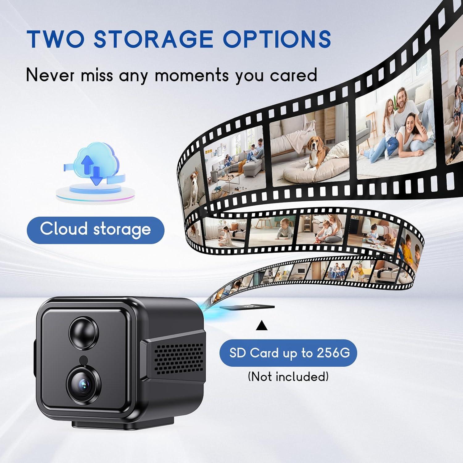 Cámara de Seguridad Inalámbrica Vegoran TQ95 1080P WiFi Interior