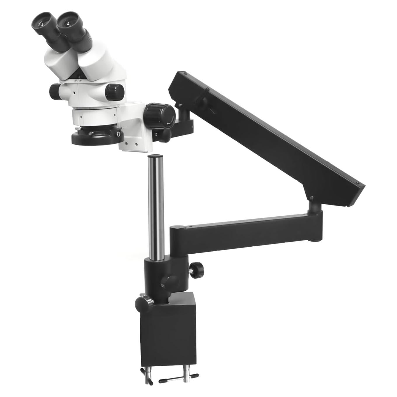 Microscopio Estéreo Binocular HAADID 7X-45X con Luz LED