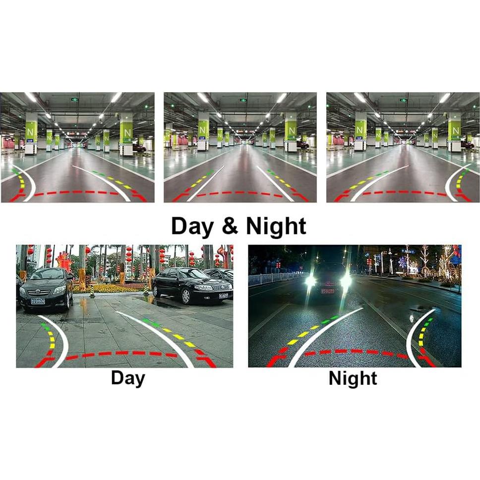 Cámara de visión trasera Vlicevrn para Toyota RAV4 2005-2012