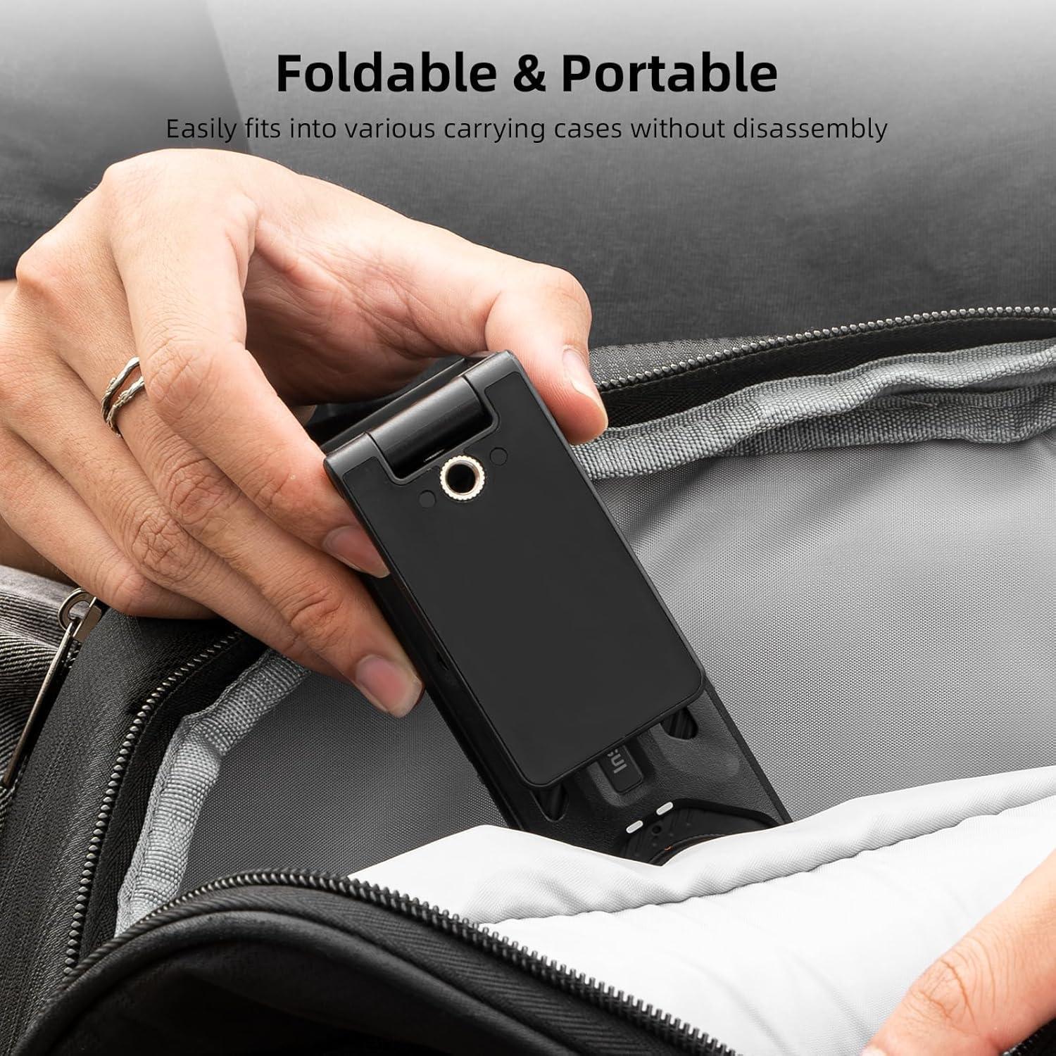 Magnetic Mount Stand Compatible with Insta360 X5 X4, Magnetic Camera Mount with 1/4 Screw for Insta 360 X5/X4/X3/GO 3S/DJI Osmo Pocket 3/Action 5/4 Pro Hero13 & More Action Camera