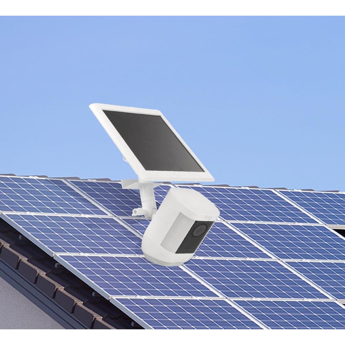 Soporte de canalón 2 en 1 LOOKZOZO para cámaras y paneles solares