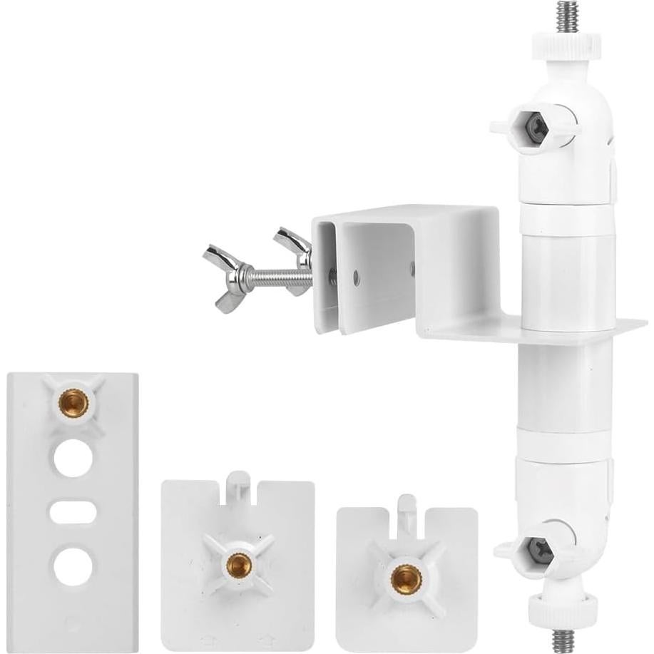 Soporte de canalón 2 en 1 LOOKZOZO para cámaras y paneles solares