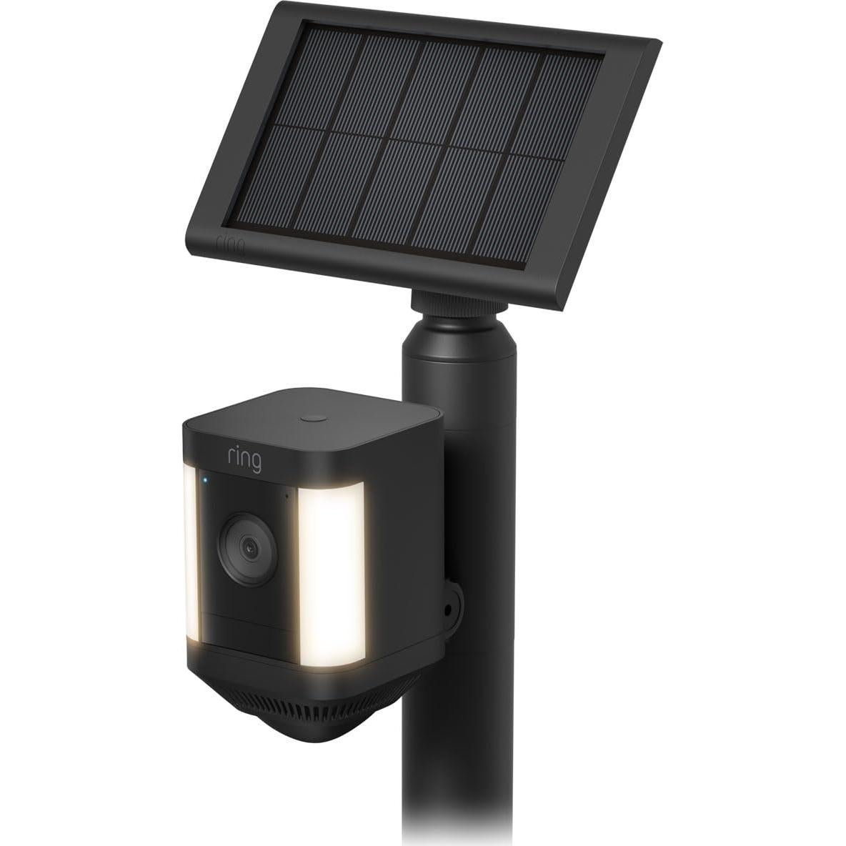 All-New Ring Stake Mount for Cameras and Solar Panels, Black