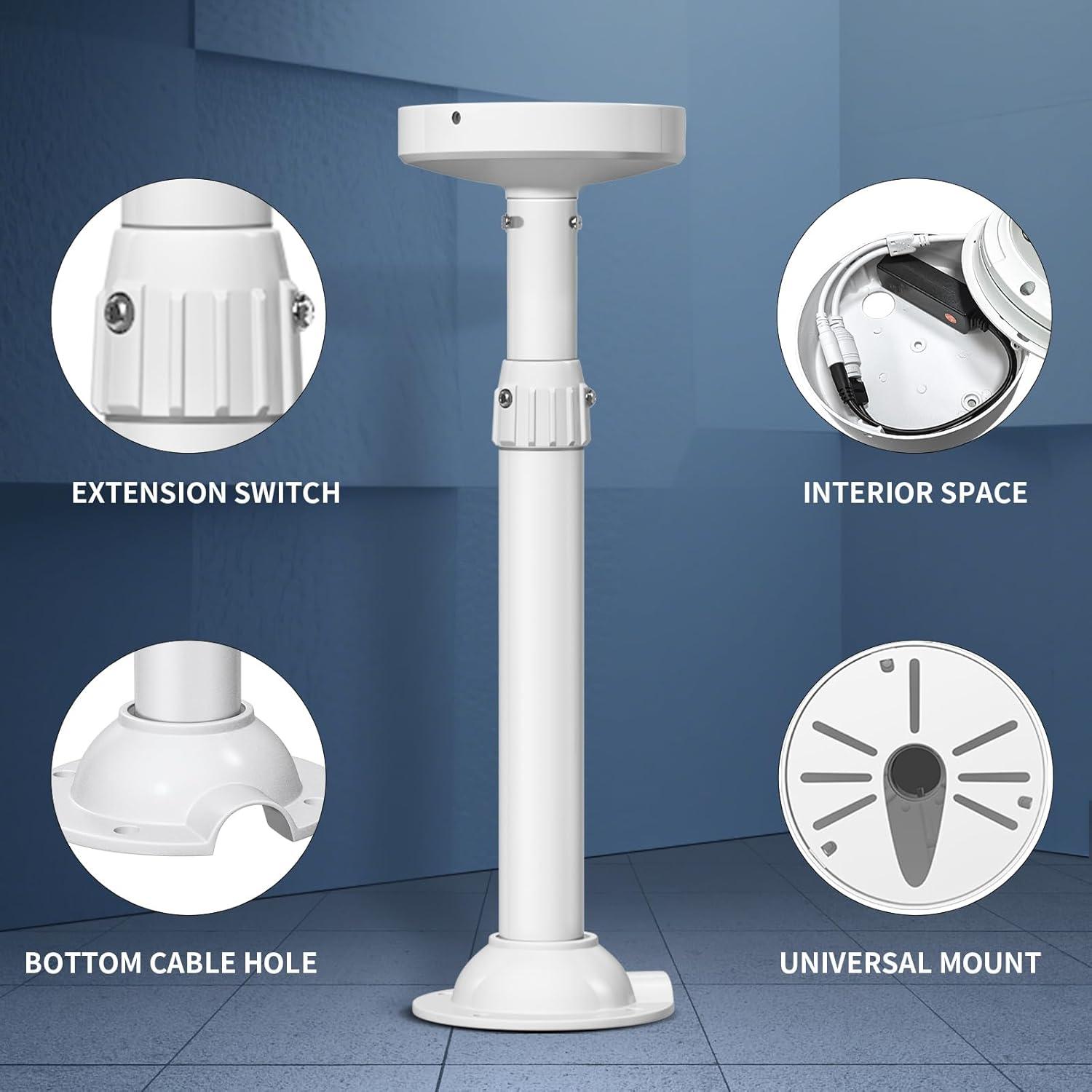 Soporte Extensible para Cámara de Seguridad ZT-NET 30-60 cm