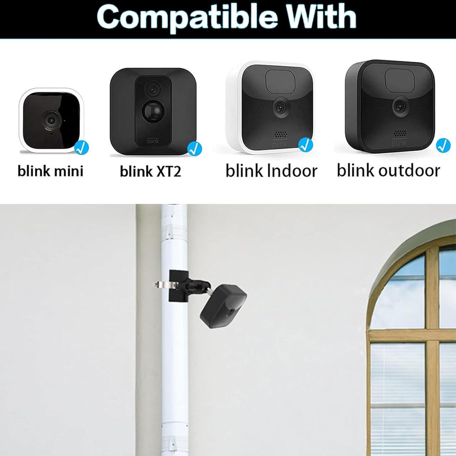 Soporte de Montaje en Poste Augstci para Cámara Blink