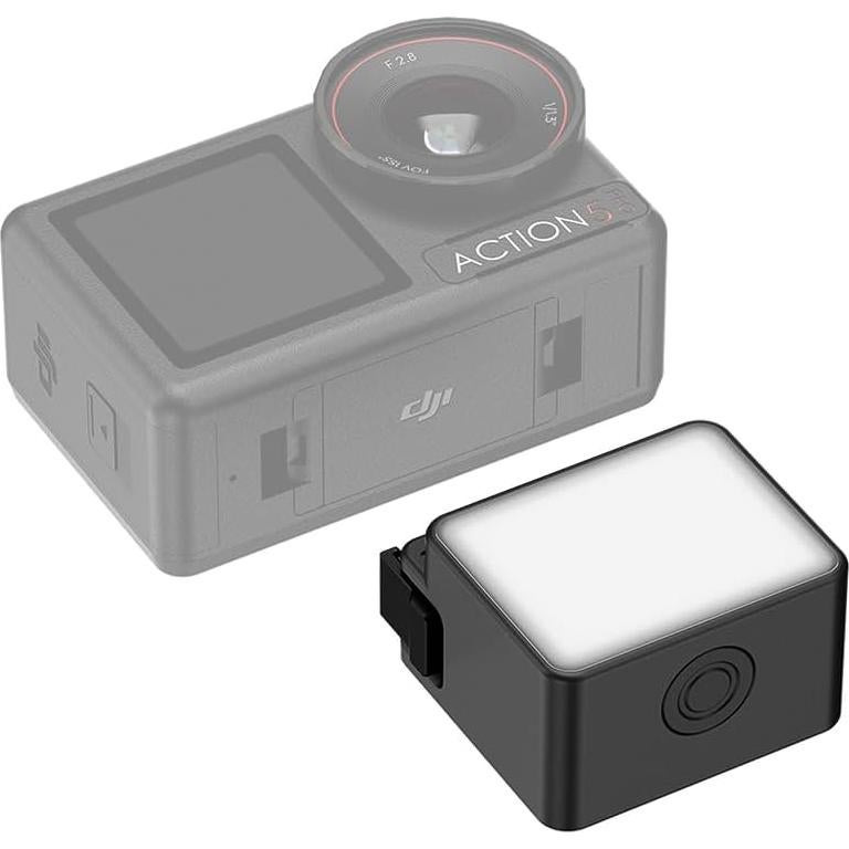 Luz LED Magnética JJC para DJI Osmo Action 5 Pro - IPX5
