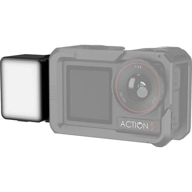 Luz LED Magnética JJC para DJI Osmo Action 5 Pro - IPX5
