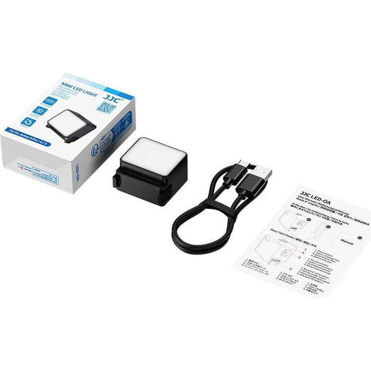 Luz LED Magnética JJC para DJI Osmo Action 5 Pro - IPX5