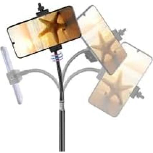 Brazo Flexible Cuello de Ganso 17.78 cm para Webcam y Micrófono - 2 Piezas