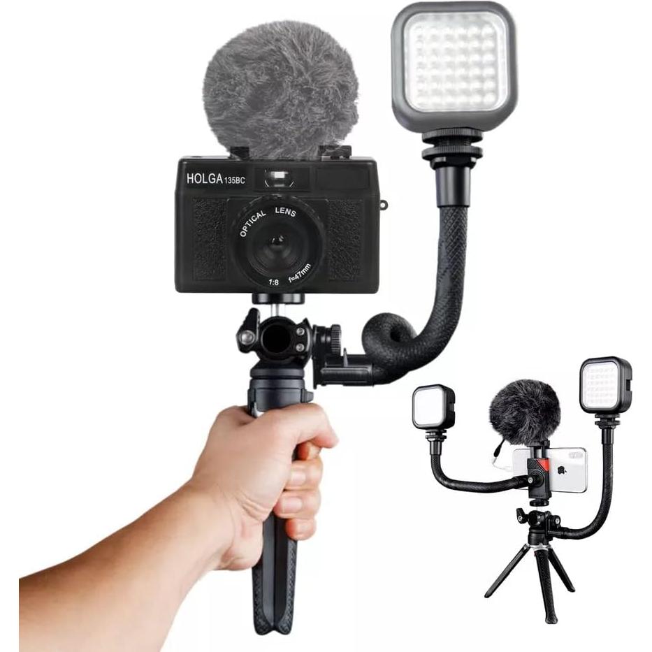 Trípode Ajustable Portátil Muchable MTK-2 para Teléfono y Cámara