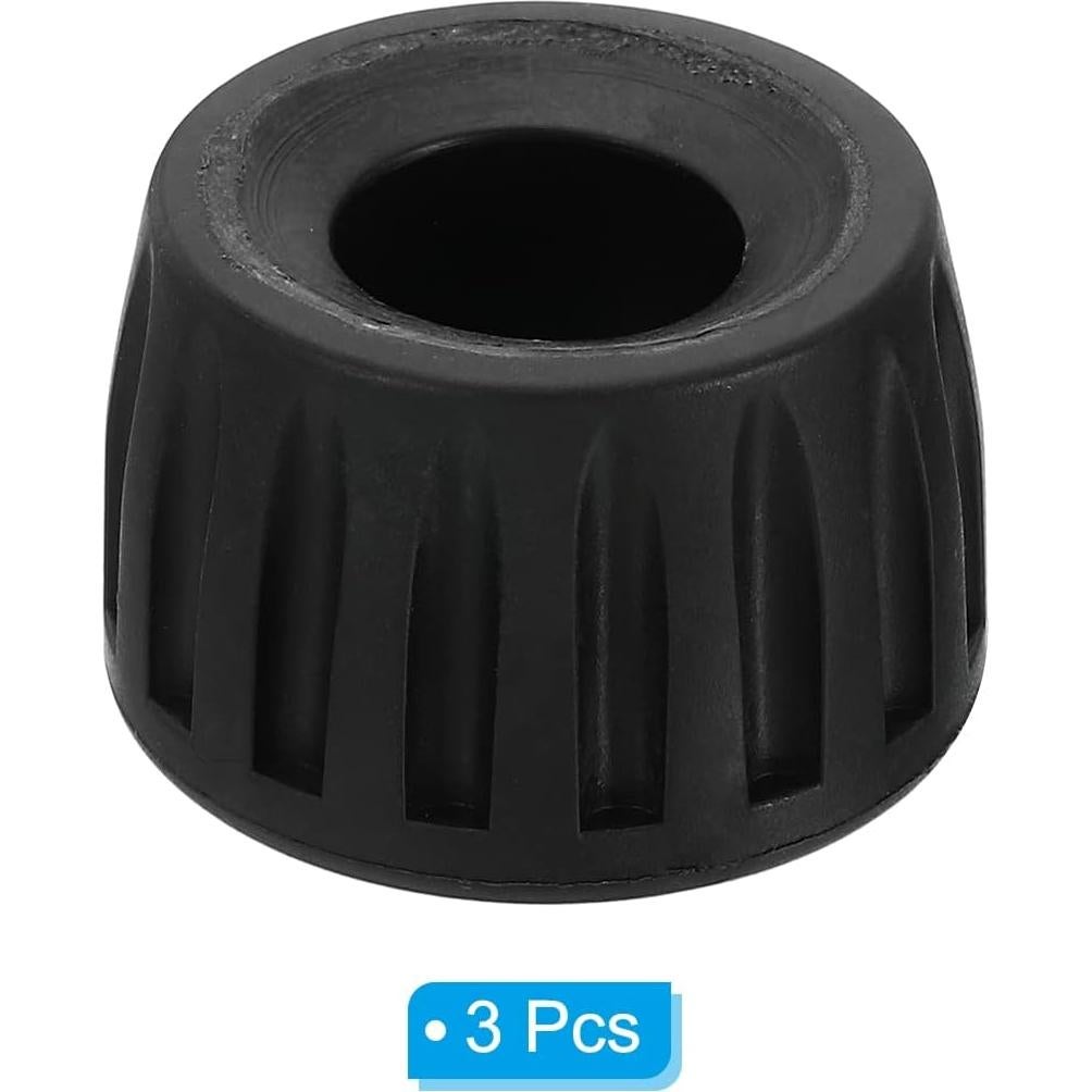 Pies de Trípode Antideslizantes PATIKIL 17mm Goma - 3 Piezas