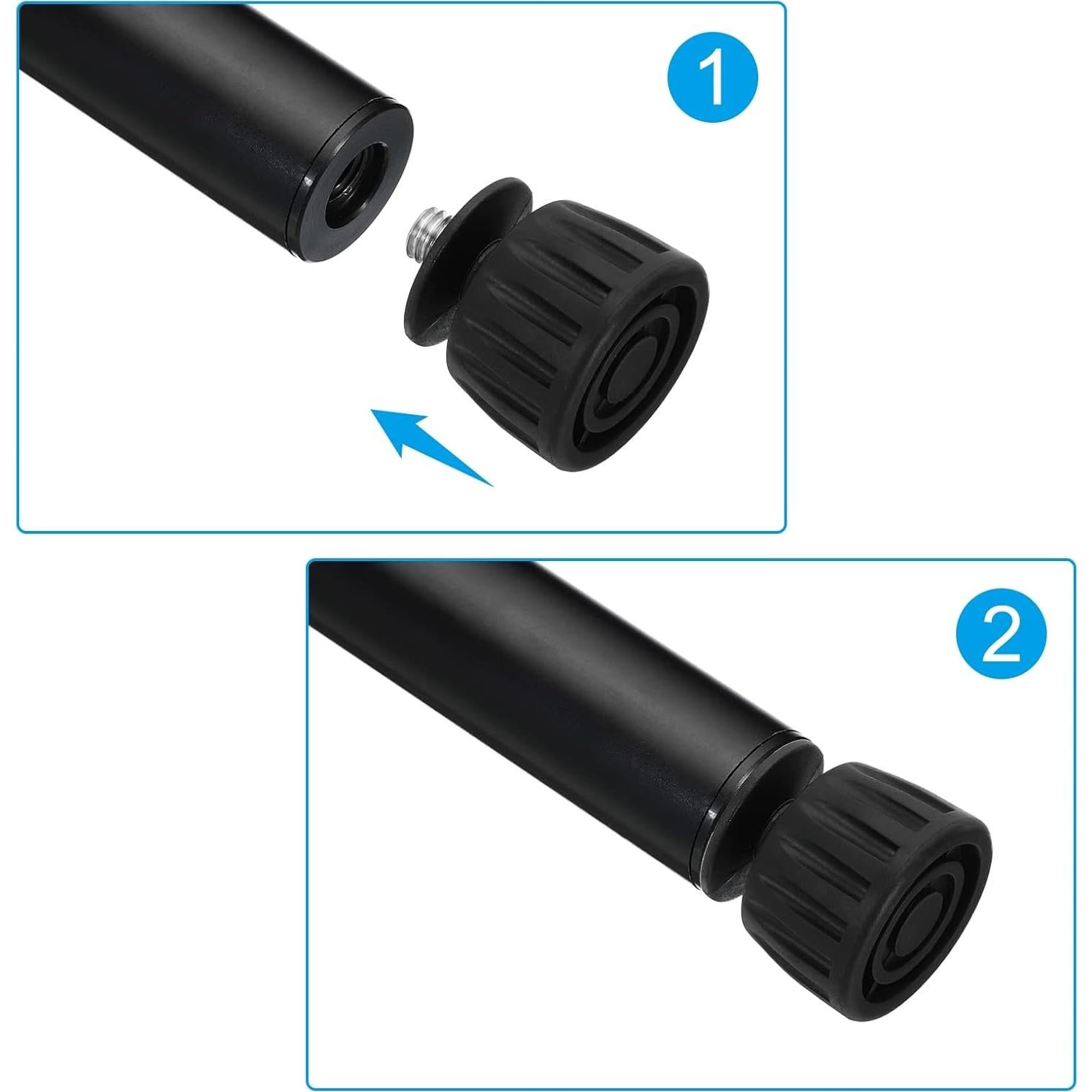 Pies de Trípode Antideslizantes PATIKIL 17mm Goma - 3 Piezas