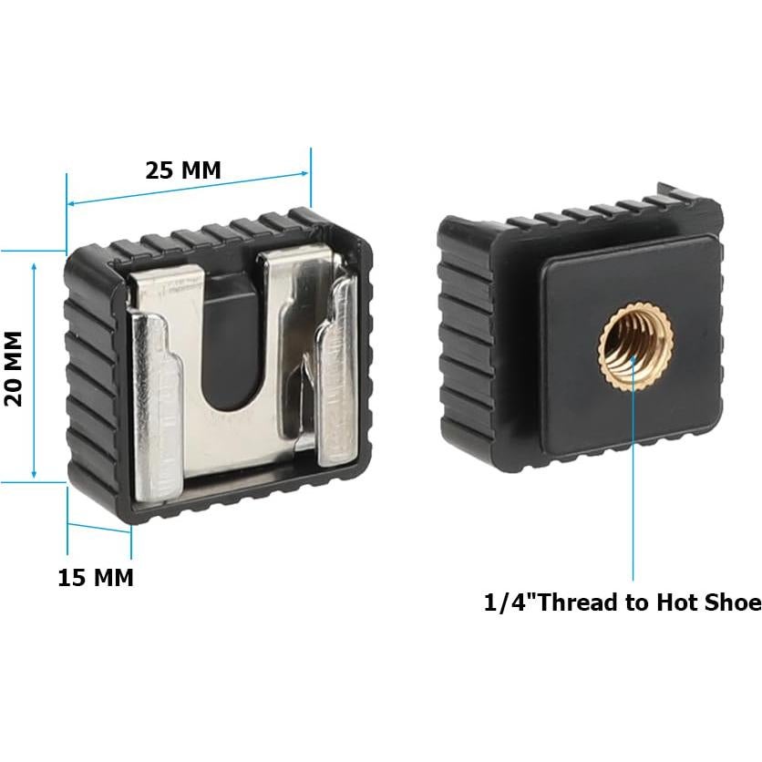 Juego de Tornillos de Montaje CAMVATE 30PCS 1/4 y 3/8
