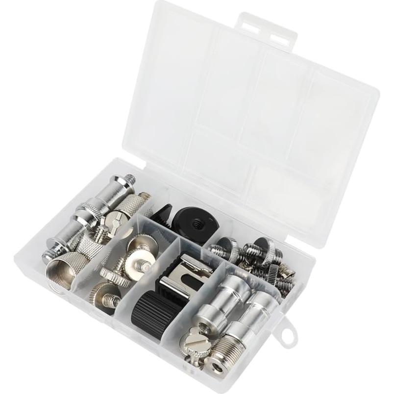 Juego de Tornillos de Montaje CAMVATE 30PCS 1/4 y 3/8