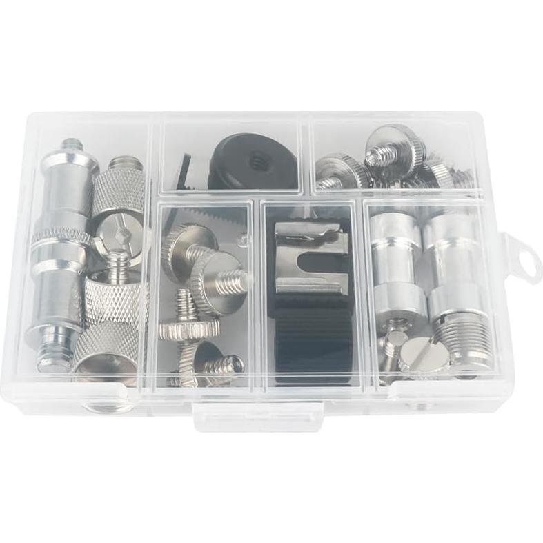 Juego de Tornillos de Montaje CAMVATE 30PCS 1/4 y 3/8