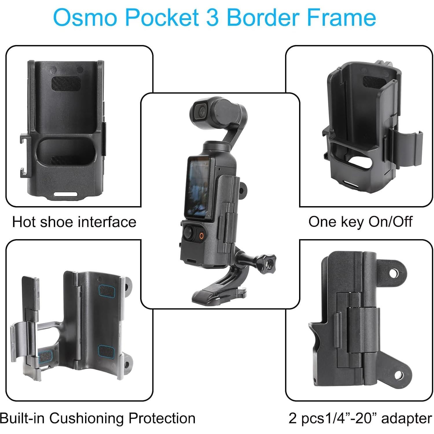 PellKing Monopod 155cm con Trípode y Adaptador para Osmo Pocket