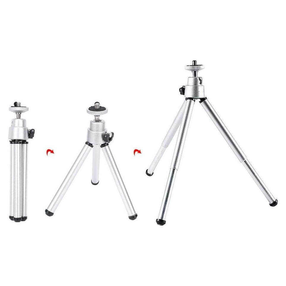 Trípode Telescópico Mini Antivibración Keenso 3 Pcs 20cm