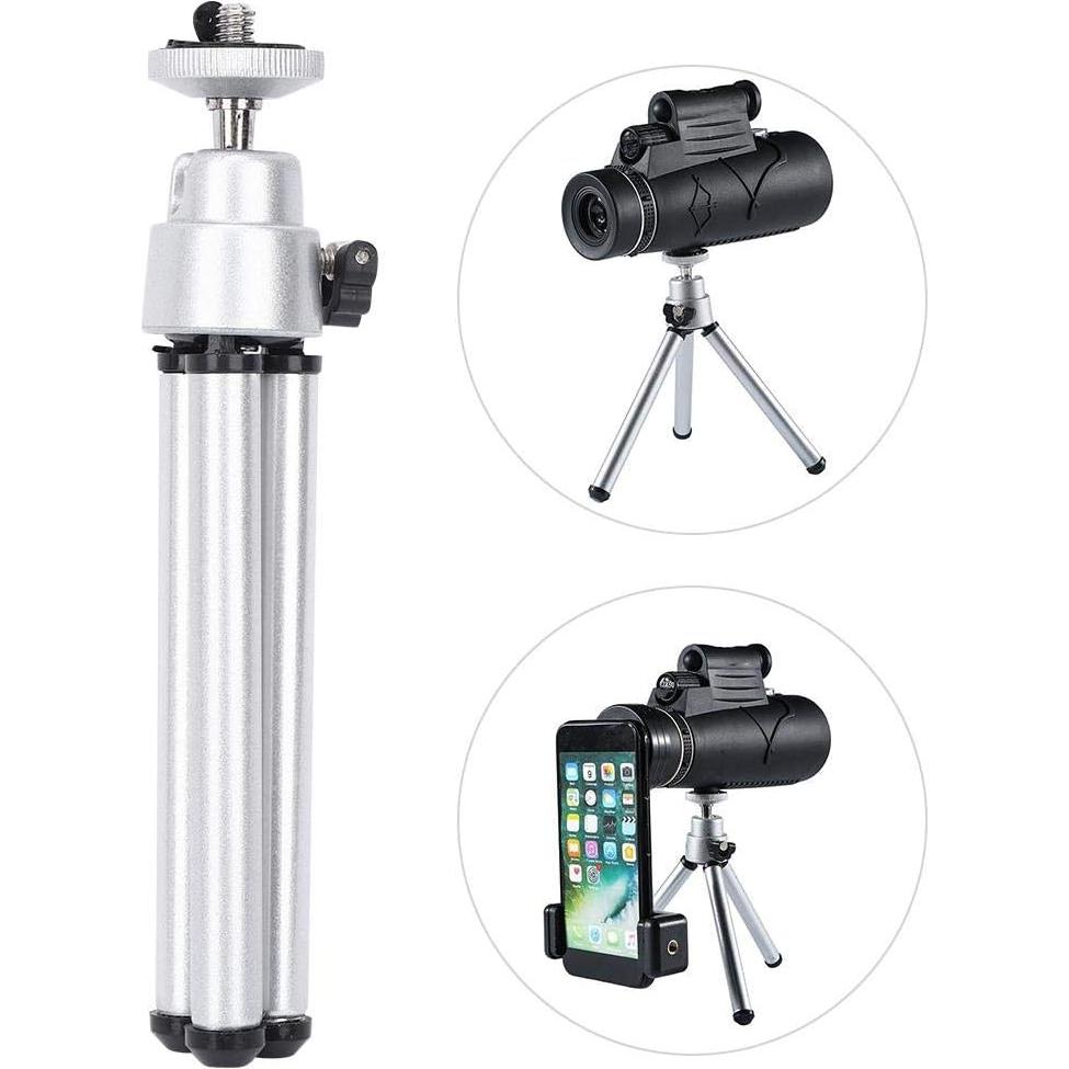 Trípode Telescópico Mini Antivibración Keenso 3 Pcs 20cm