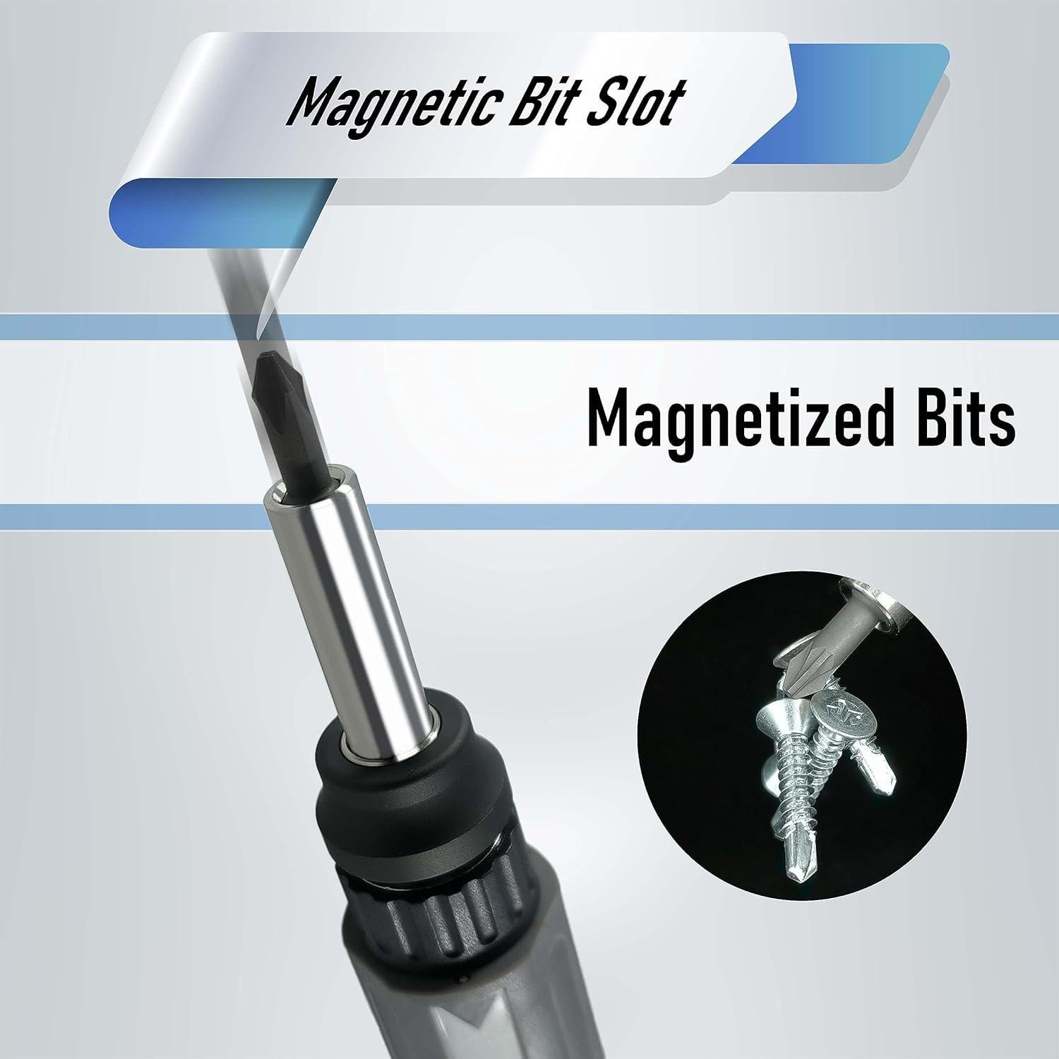 Juego de Destornillador 32 en 1 Steinwhale con Extensión