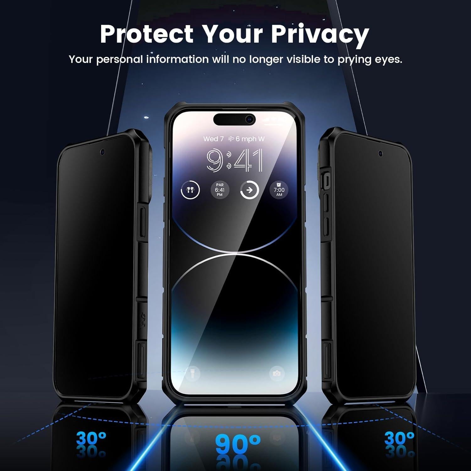 Funda VEGO para iPhone 14 Pro Max 6.7" con soporte y privacidad