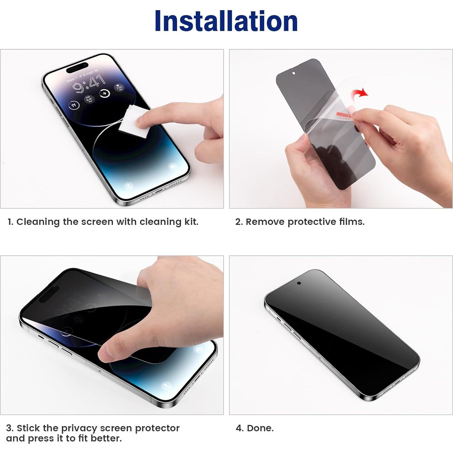 Funda VEGO para iPhone 14 Pro Max 6.7" con soporte y privacidad