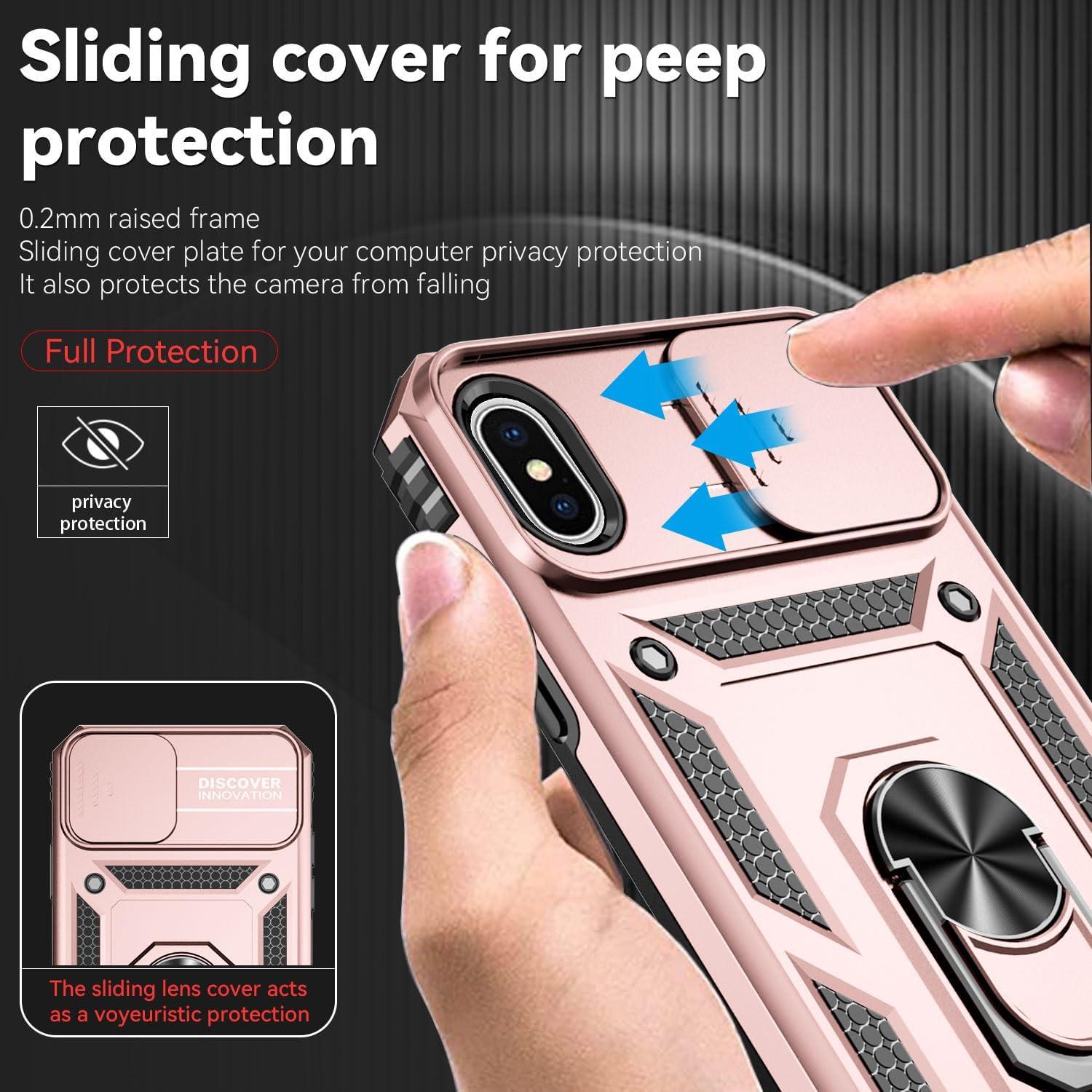 Funda SunStory para iPhone X/XS con Protector de Pantalla HD