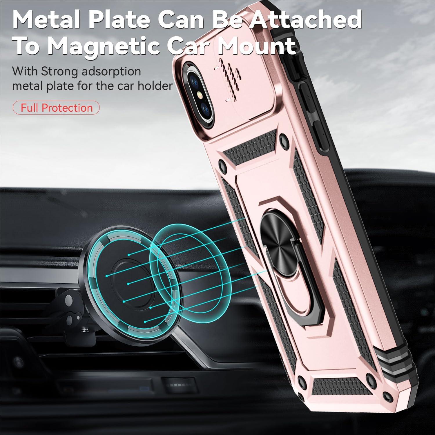 Funda SunStory para iPhone X/XS con Protector de Pantalla HD