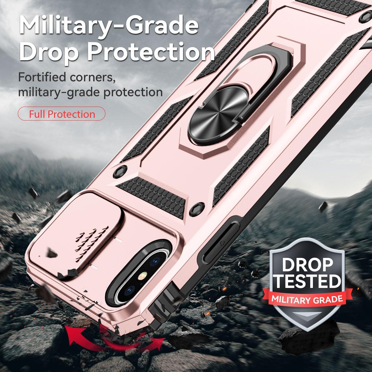 Funda SunStory para iPhone X/XS con Protector de Pantalla HD