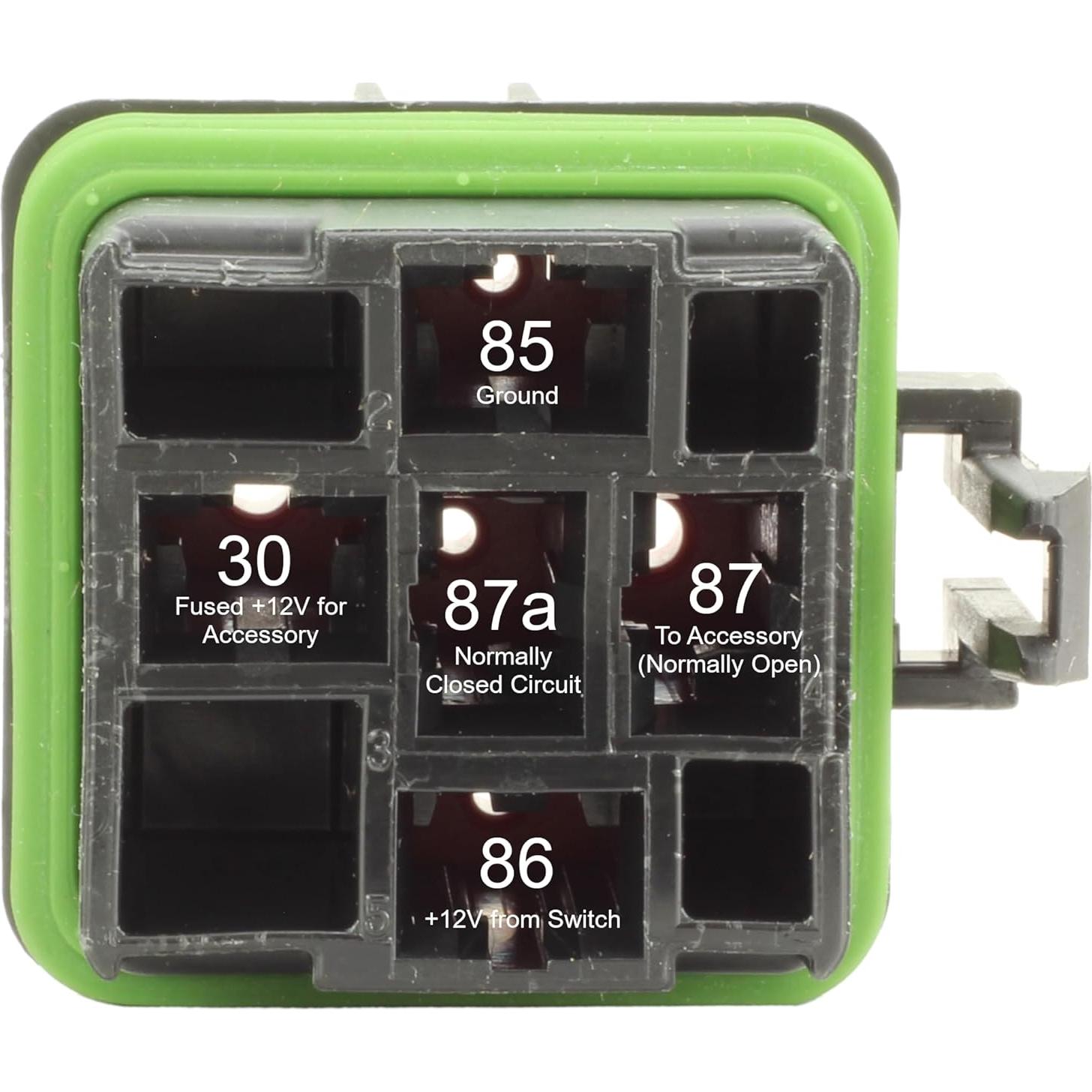 Kit de Relé y Socket Automotriz Fastronix 30/50 Amperios