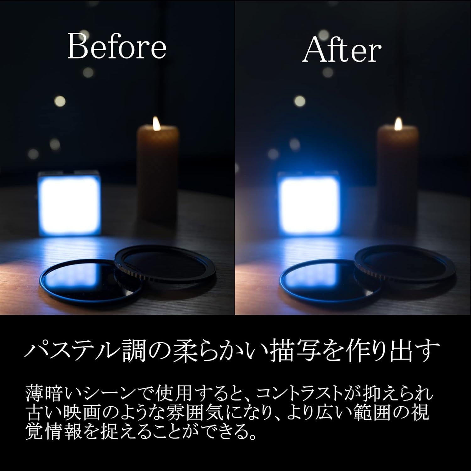 Filtro de vidrio óptico Haida NanoPro HD4651-52 52mm MC Black Mist 1/4