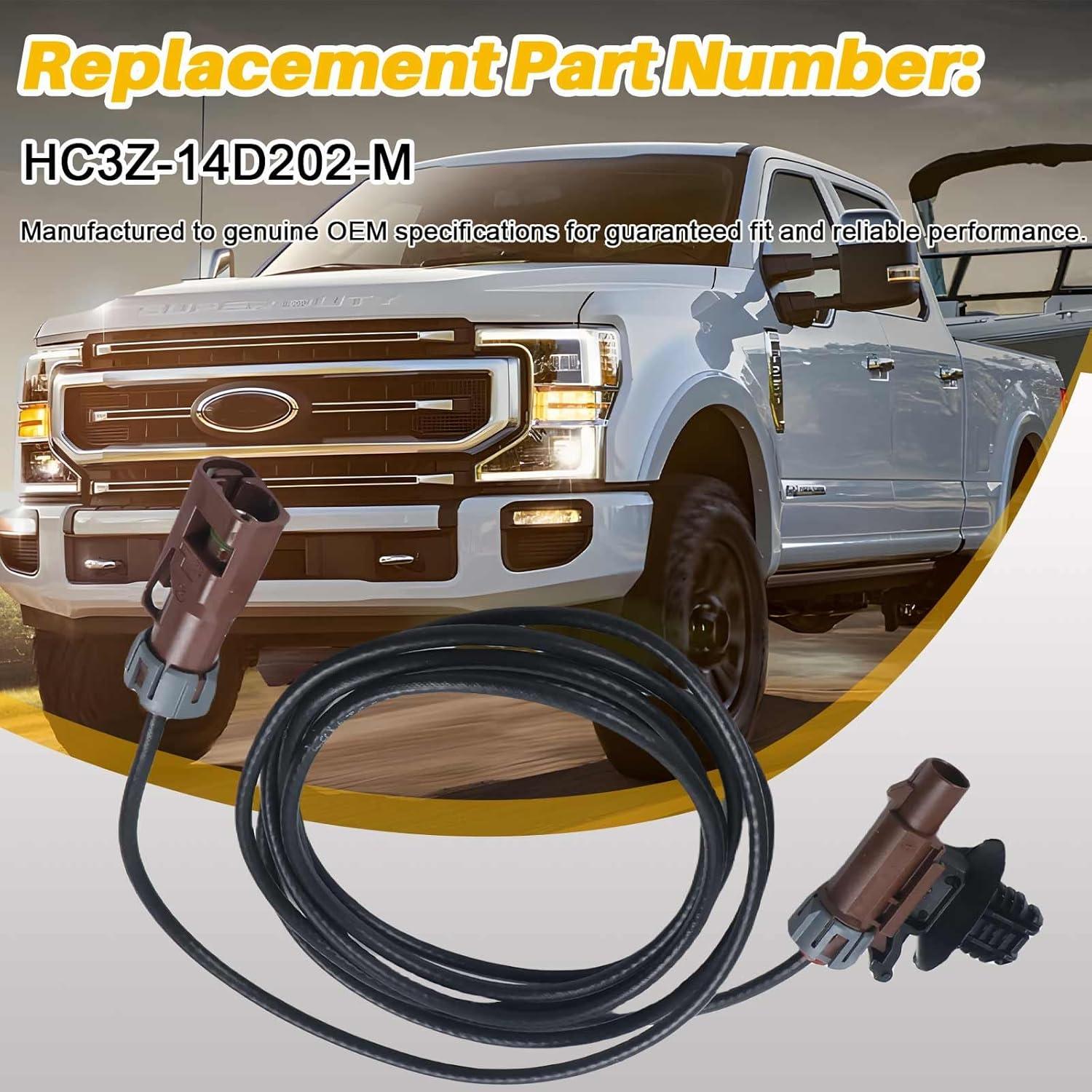 Arnés de Cable de Cámara Inversa LLYZFED HC3Z-14D202-M para Ford F-250 F-350 2017-2022