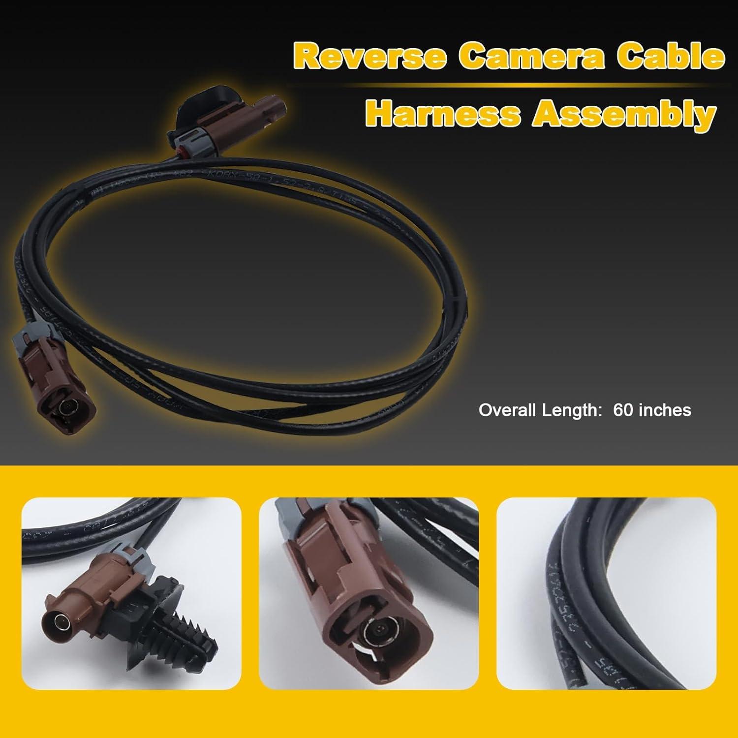 Arnés de Cable de Cámara Inversa LLYZFED HC3Z-14D202-M para Ford F-250 F-350 2017-2022