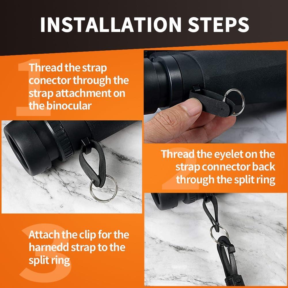 Arnés Ajustable para Binoculares Oufabe - Correa Cruzada