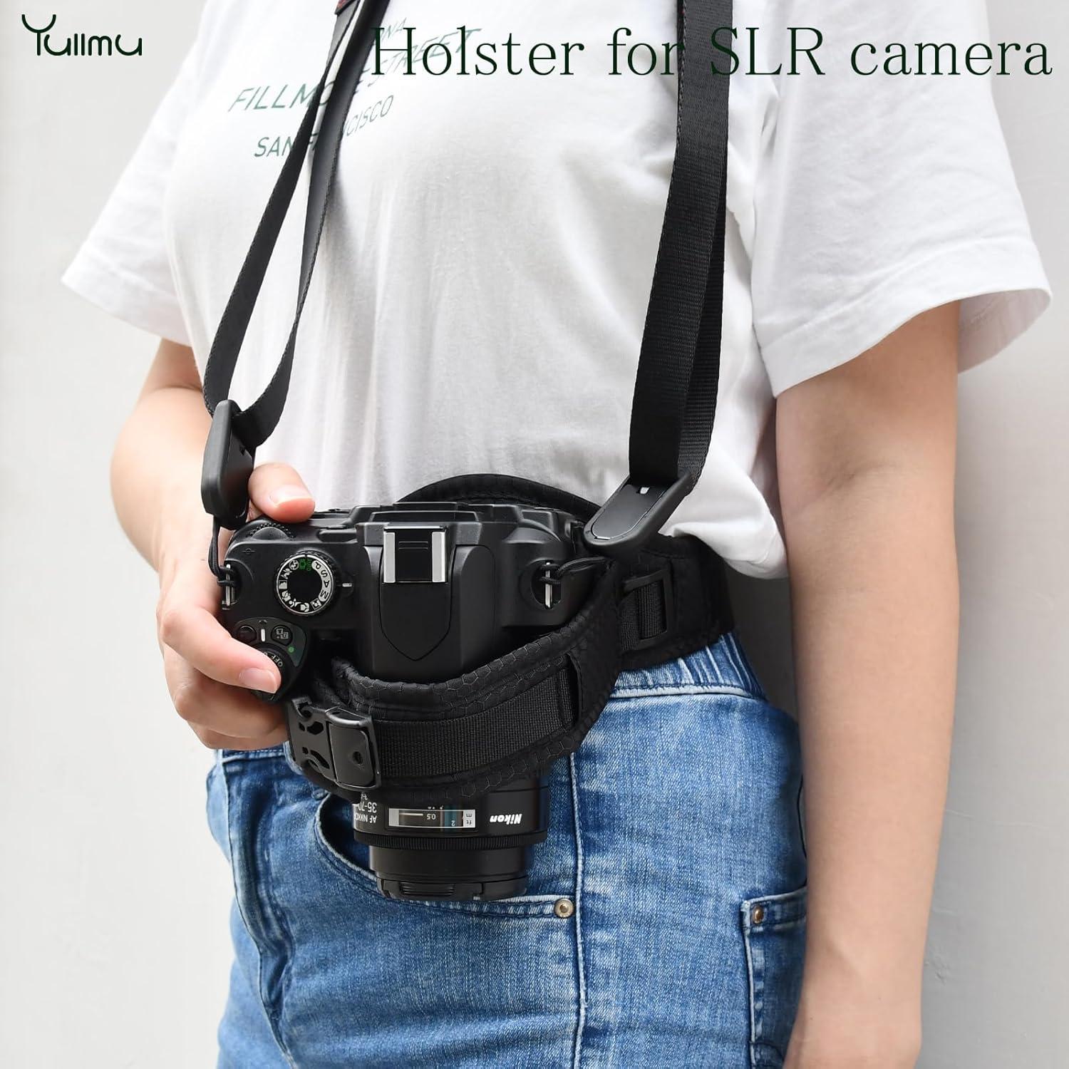 Correa de Cintura Ajustable Yullmu para Cámara - 165.7 cm
