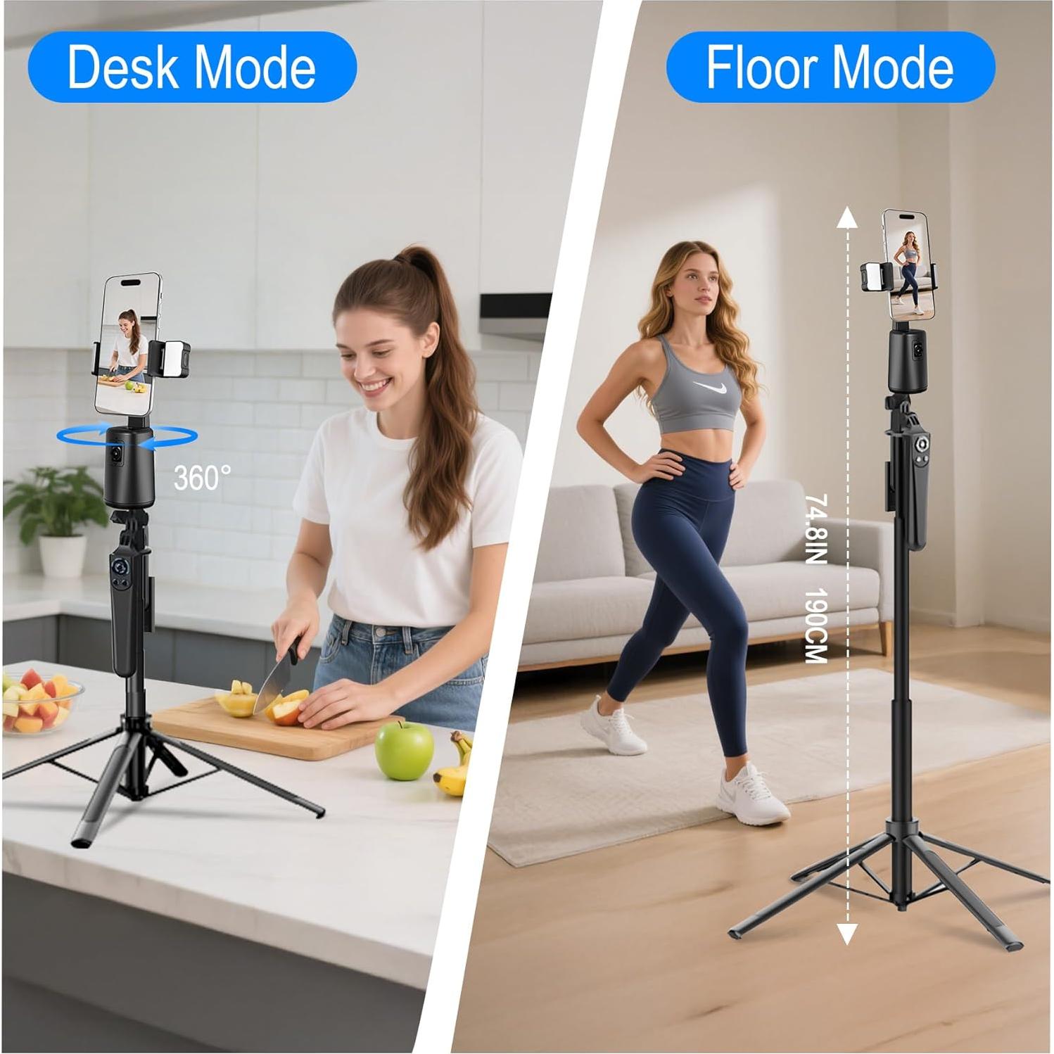 Trípode Automático DMYWB para iPhone con Seguimiento Facial 180 cm