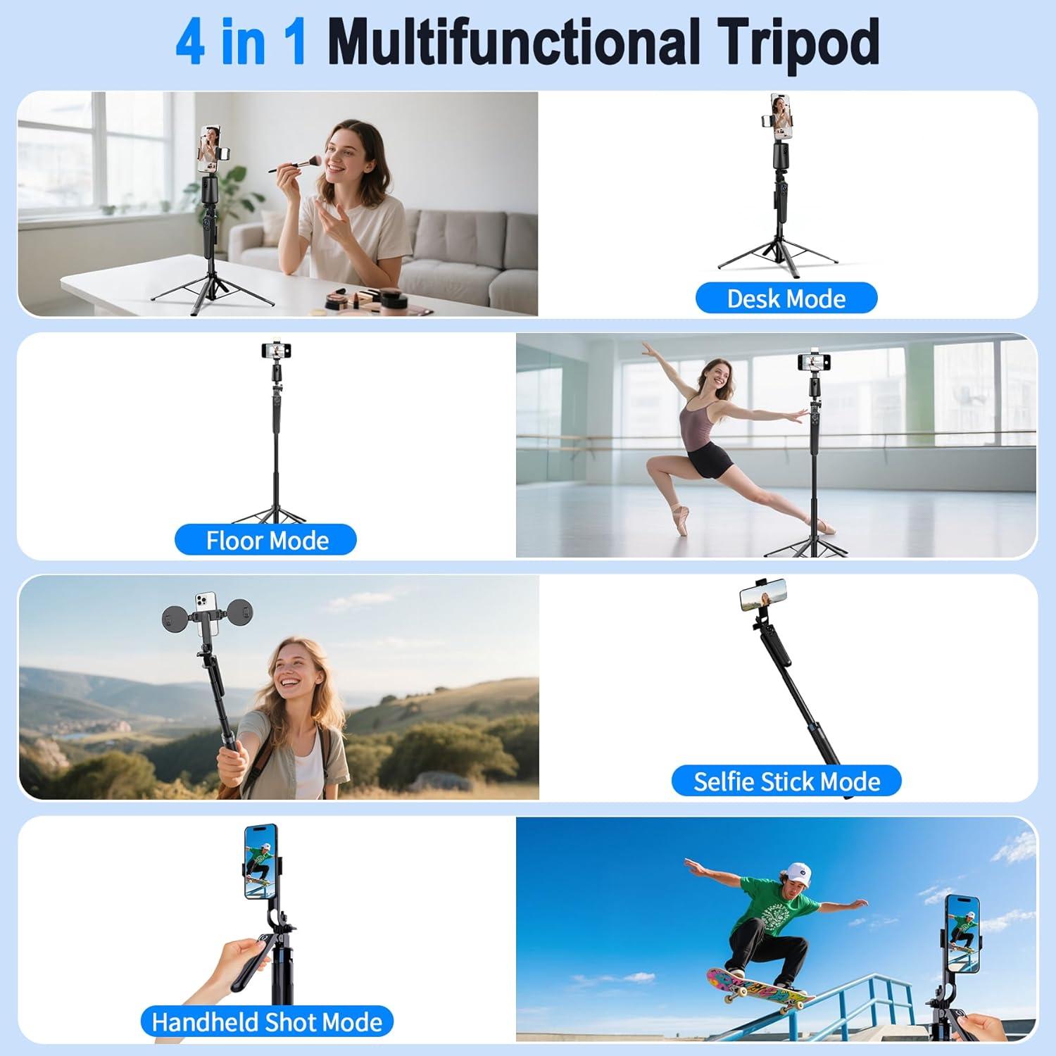 Trípode Automático DMYWB para iPhone con Seguimiento Facial 180 cm