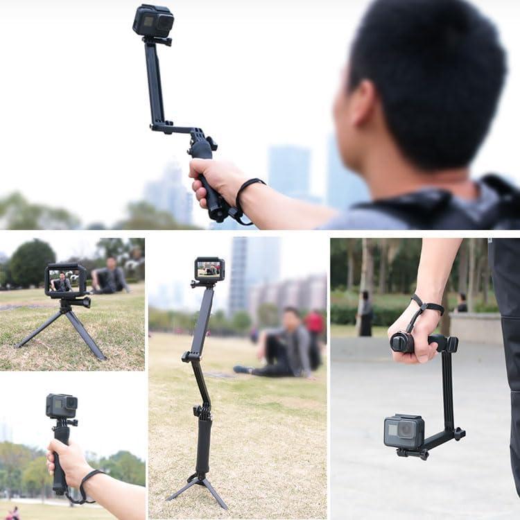 Trípode de Selfie Plegable Reflex TLS-YG73-A para Cámaras de Acción
