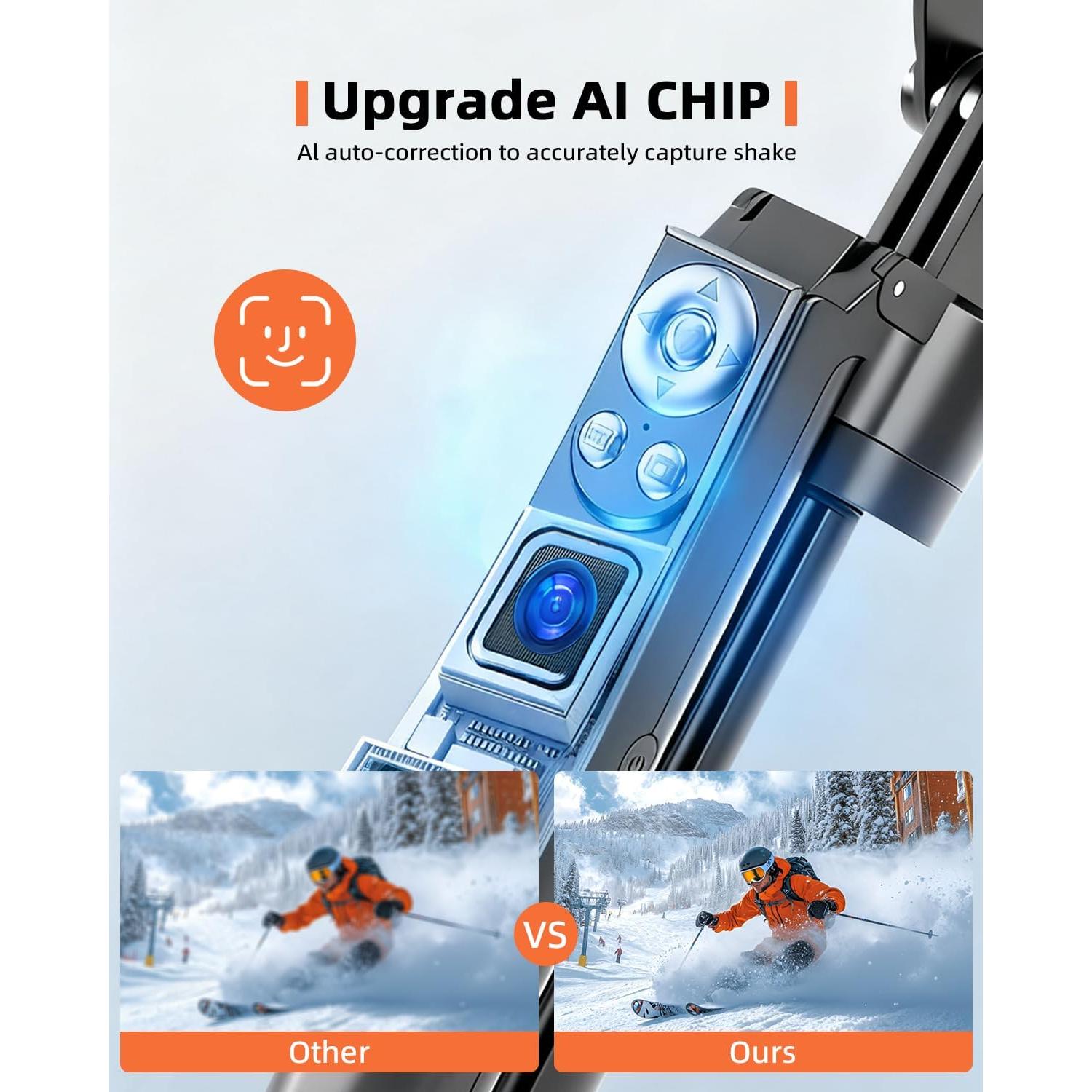 Trípode Automático con Seguimiento Facial Euoto B181 180 cm