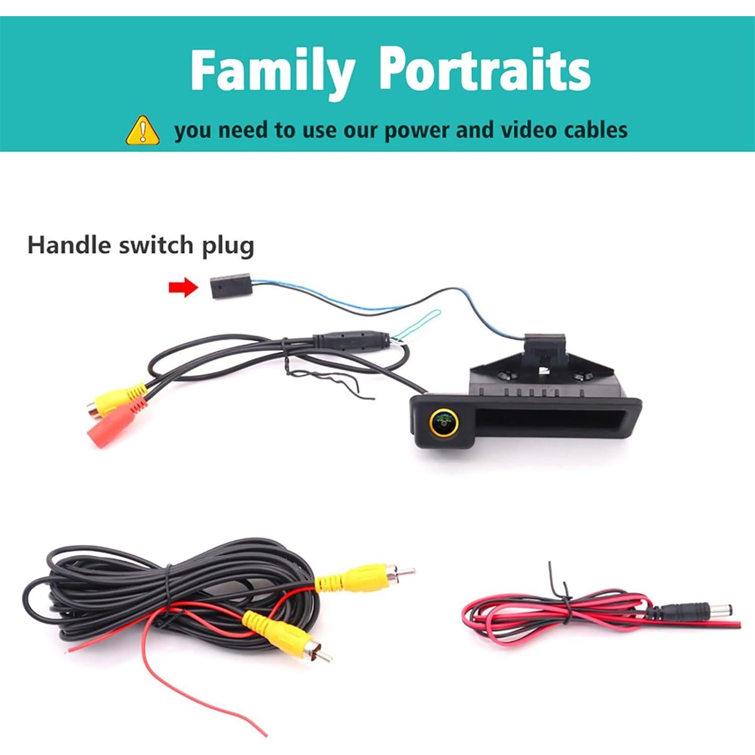 Cámara de Respaldo AHD 1080P SanmuTu para BMW E82 E88 E90