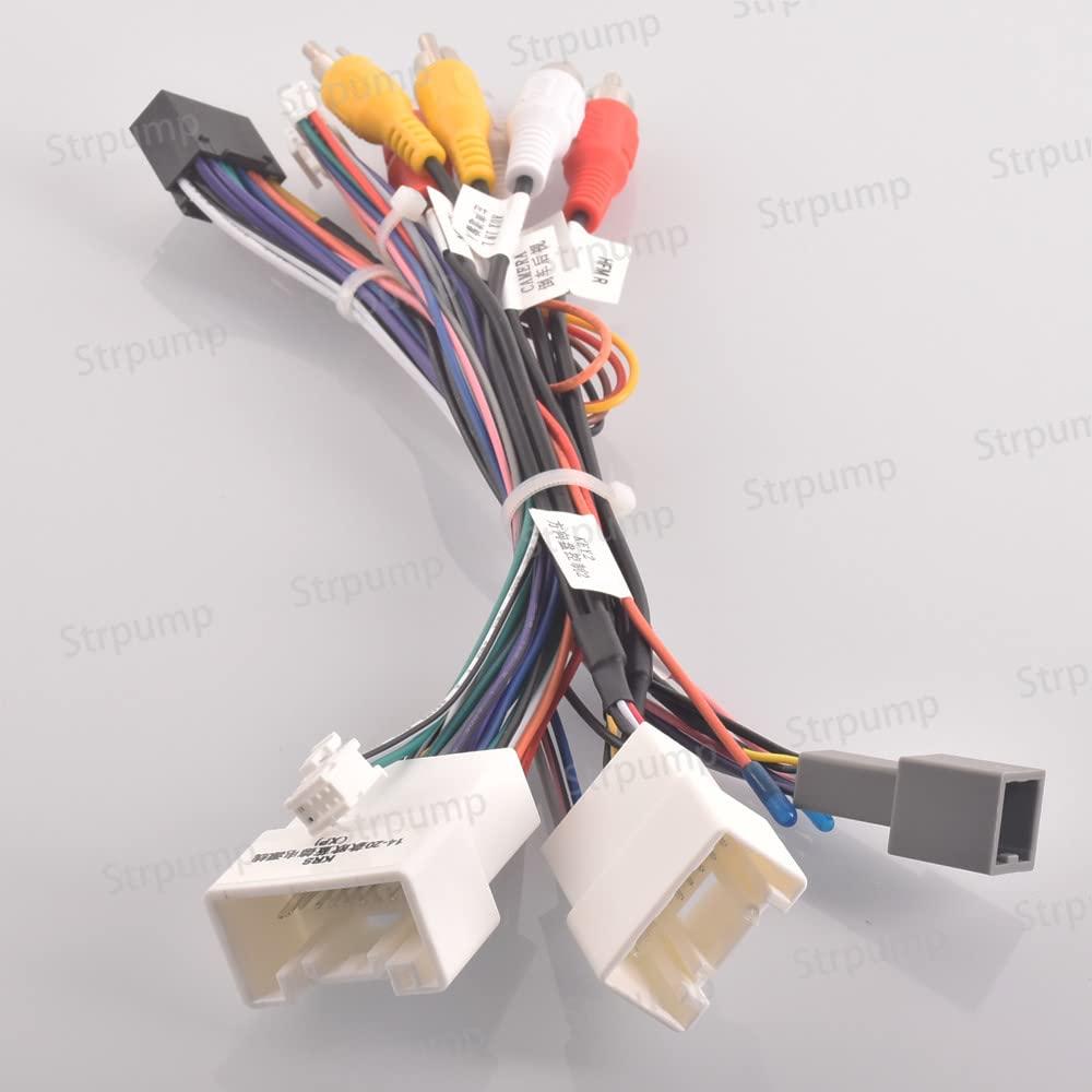 Cable de Arnés de Alimentación Estéreo Strpump 16 Pines Mitsubishi