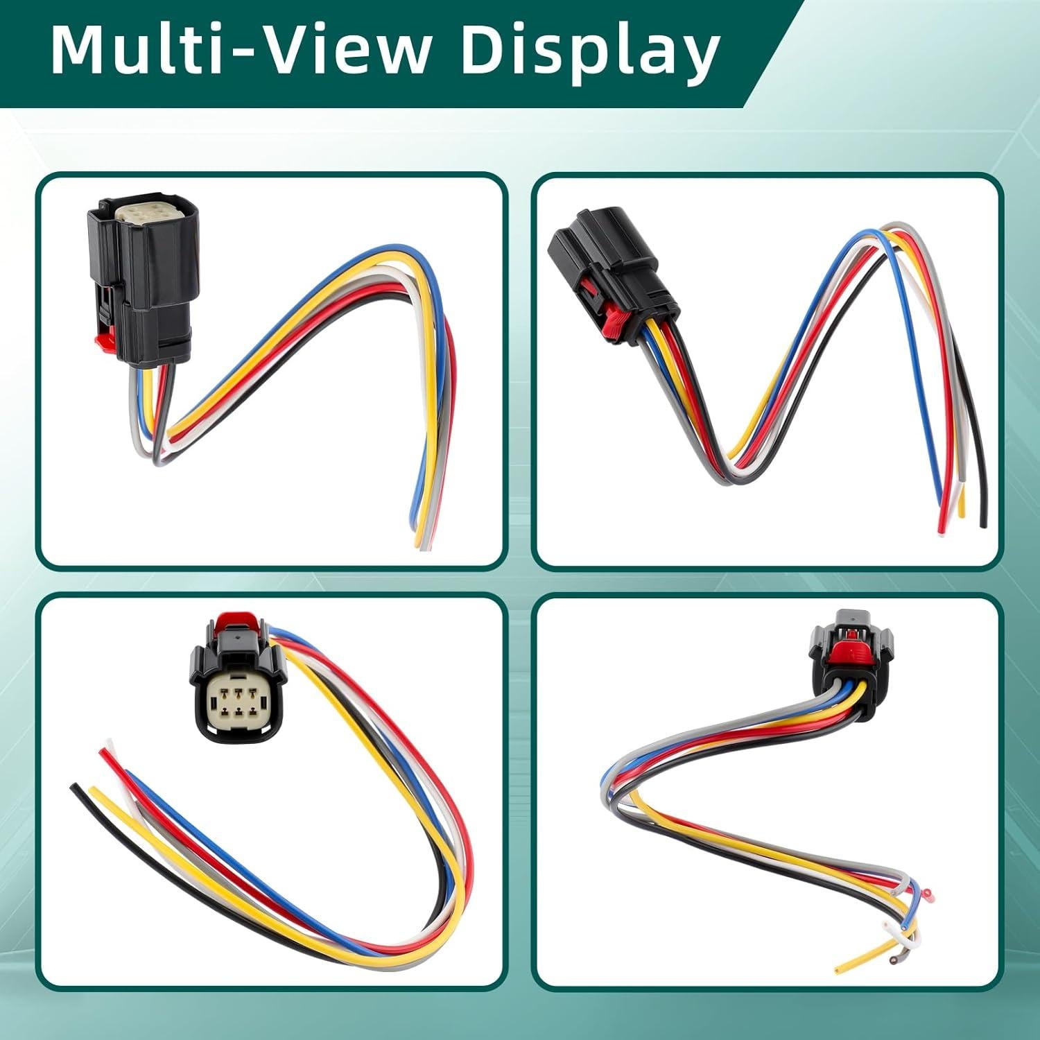 Conector de Cámara de Puerta Trasera AUTOKAY 30cm para Chevrolet y GMC 2014-2015