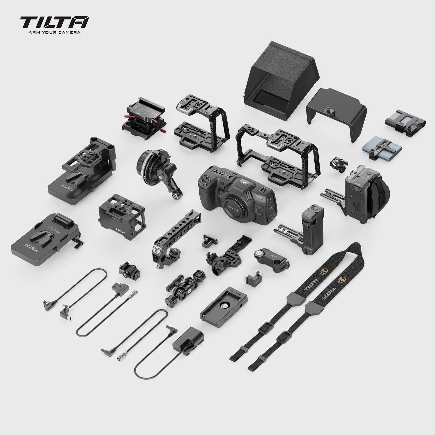 Jaula Completa para Cámara Tilta TA-T01-FCC-G Gris 4K/6K