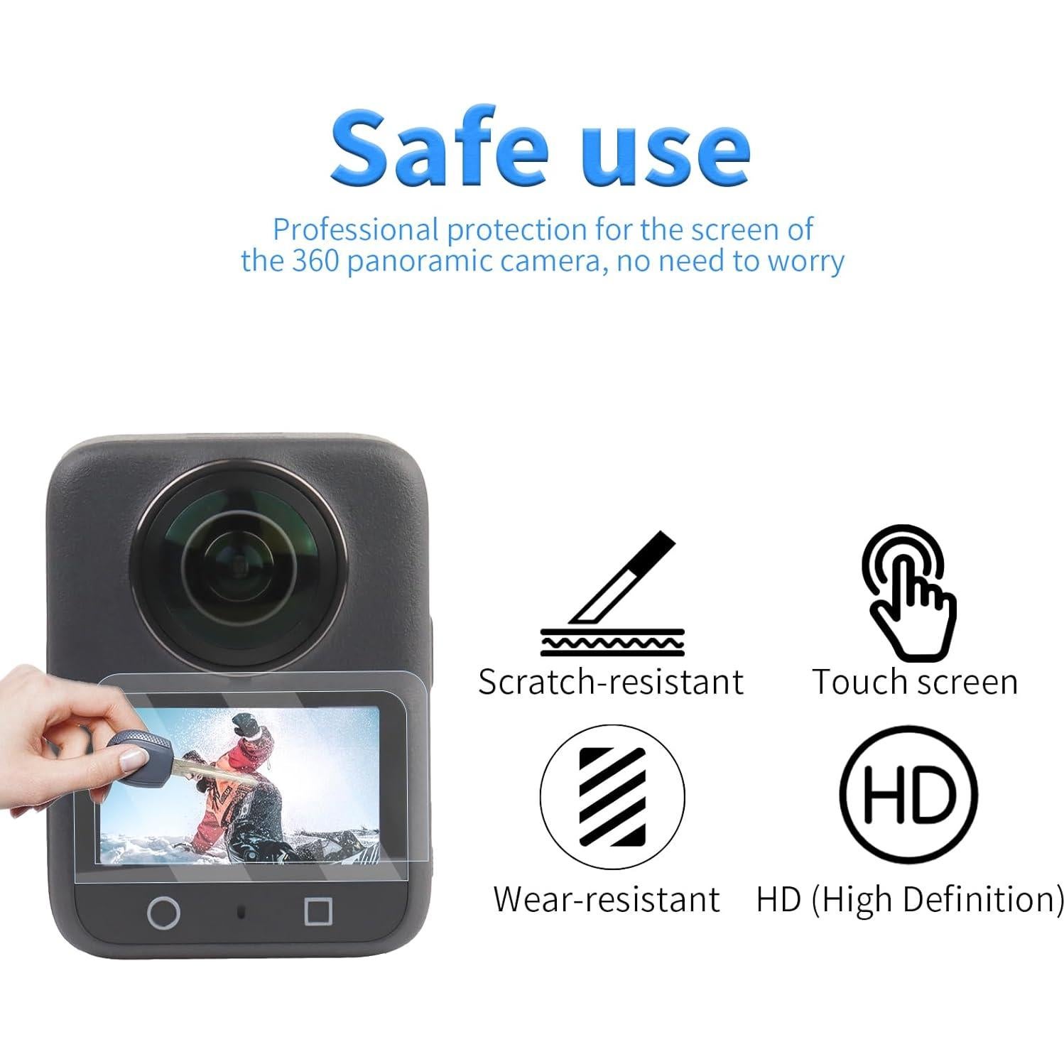 Kit de Protección YETAMKR para DJI Osmo 360 - Jaula de Aluminio