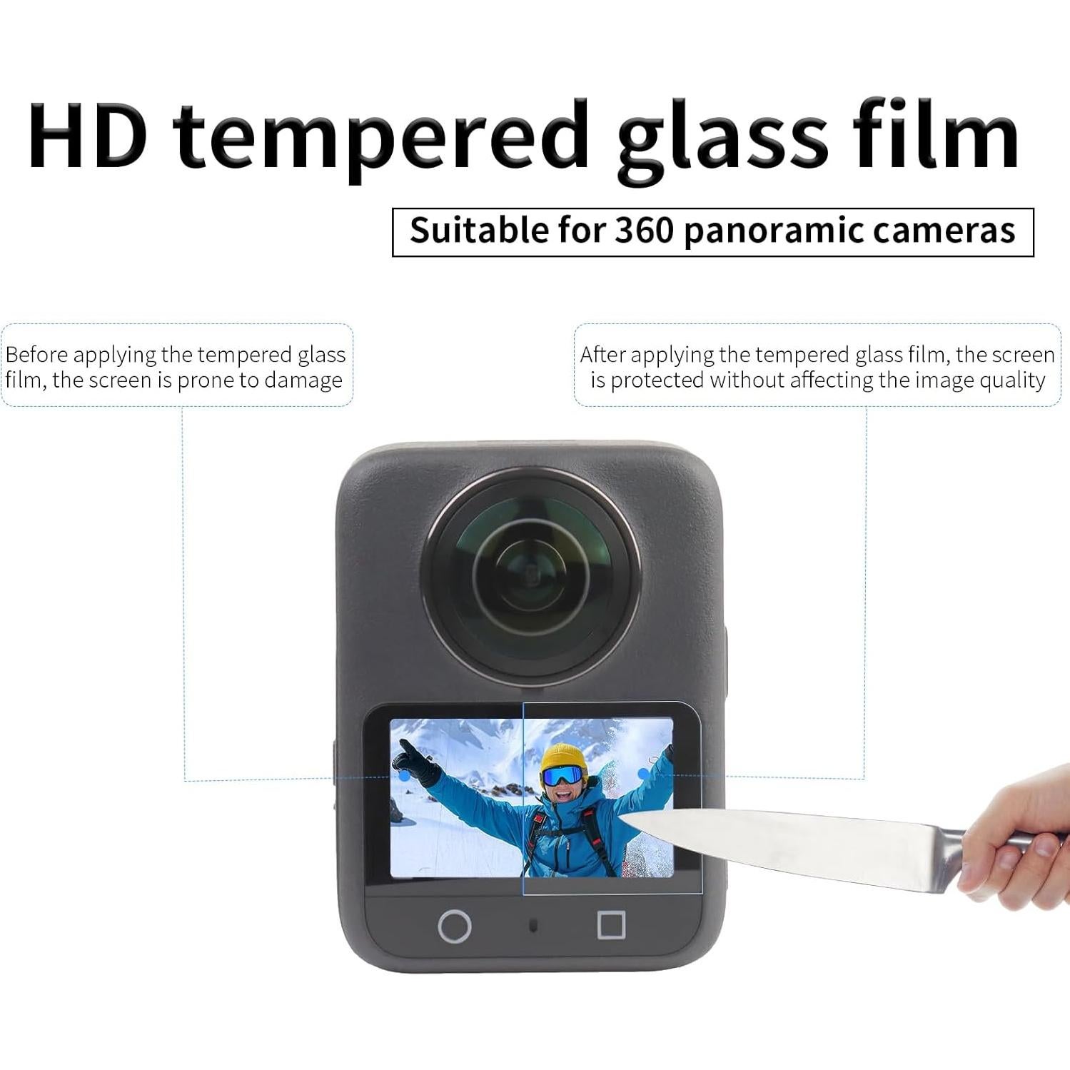 Kit de Protección YETAMKR para DJI Osmo 360 - Jaula de Aluminio