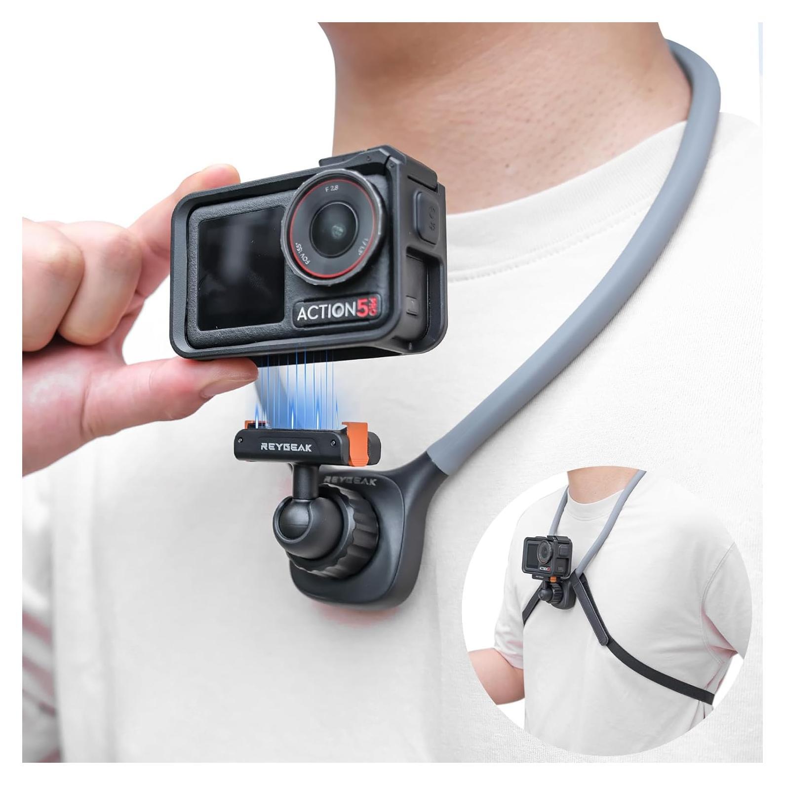 Soporte Magnético para Cuello REYGEAK DJI OSMO Action