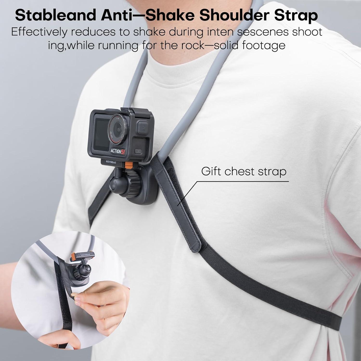 Soporte Magnético para Cuello REYGEAK DJI OSMO Action