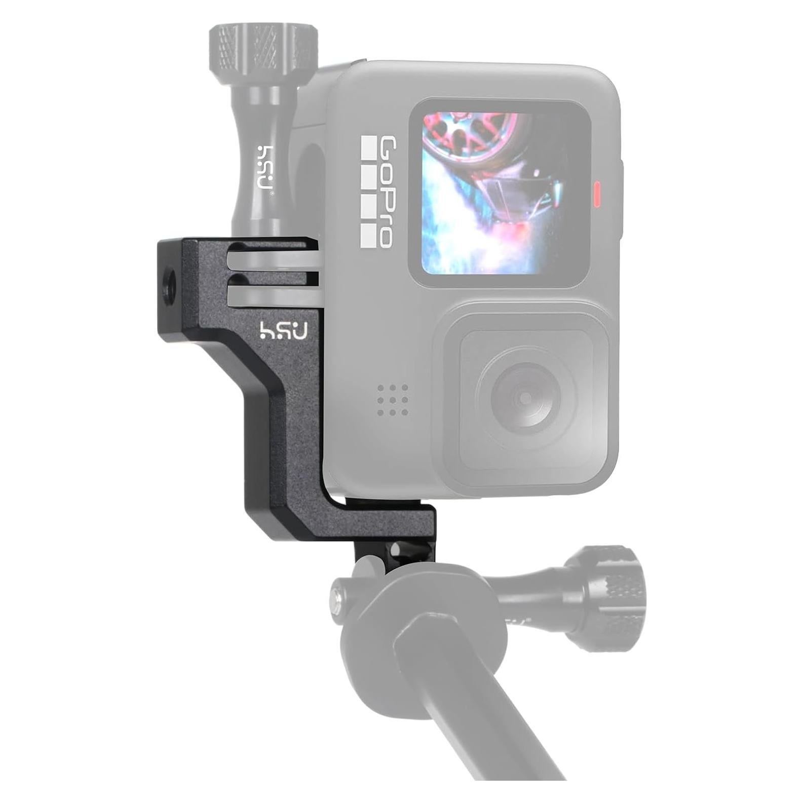 Adaptador Codo Vertical Aluminio HSU para GoPro Hero 9-13
