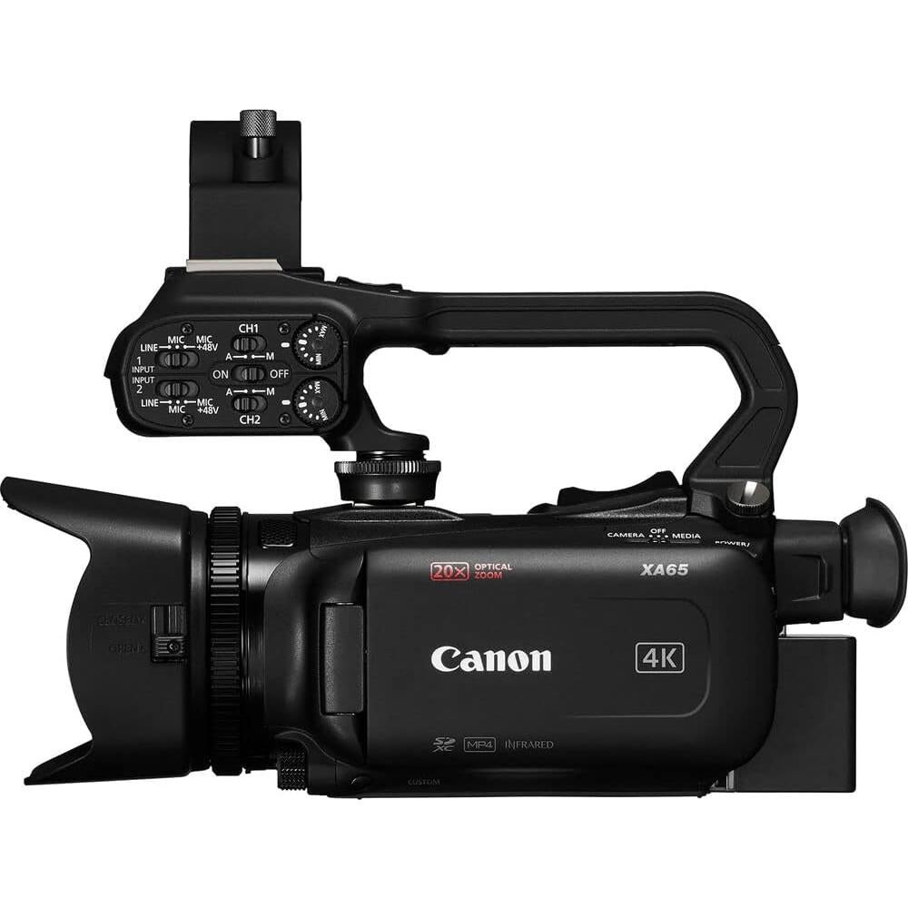 Camcorder Profesional UHD 4K Canon XA65 + Accesorios Completo